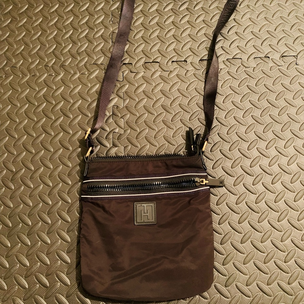 Tommy Hilfiger Dark Brown Messenger Bag (Never Used)